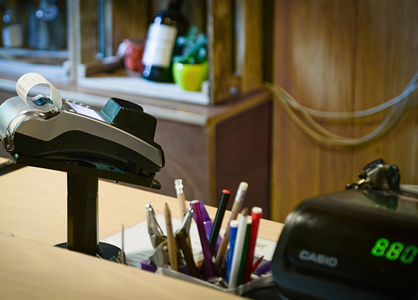 Cash register and point of sale system